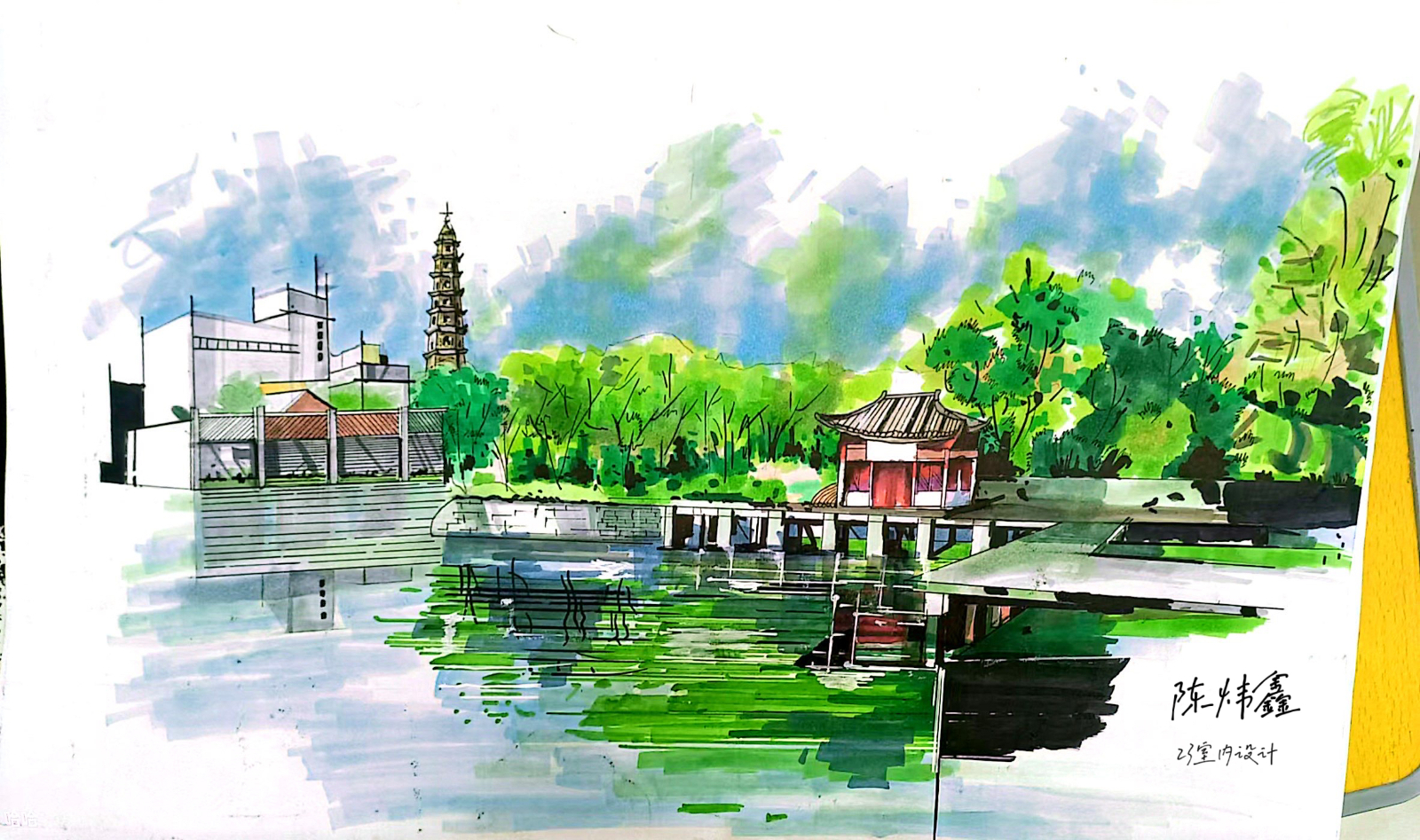 陕建职大学生作品（二）